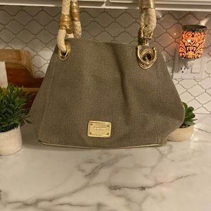 Michael Kors, nautical insides bag.